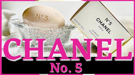 chanel 5 bath soap.